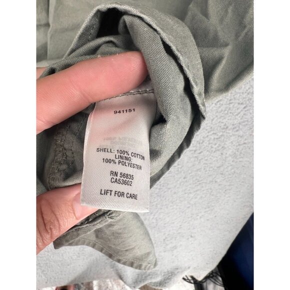 Cabela's Men's Outdoor Shirt Gray Vented Fishing Camping Size XL REG - Picture 14 of 16